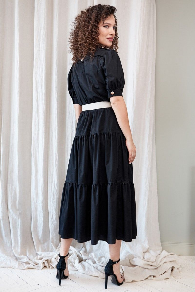 Платье Мода Юрс 2675 черный - фото 3