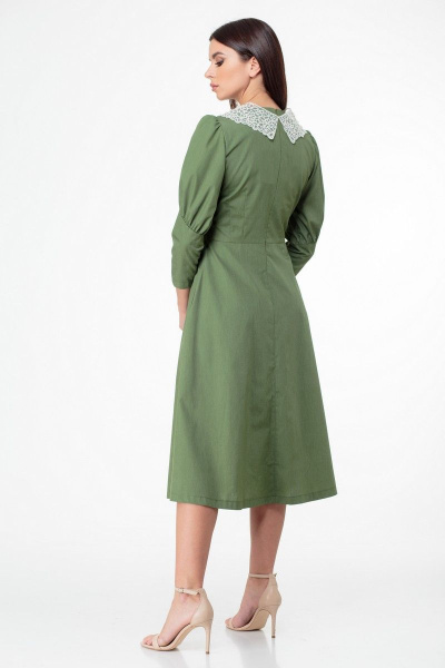 Платье Anelli 1000 зеленый - фото 2