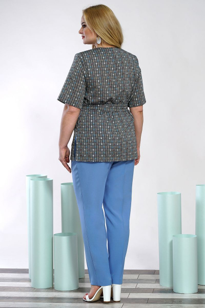 Блуза, брюки Alani Collection 1418 - фото 3