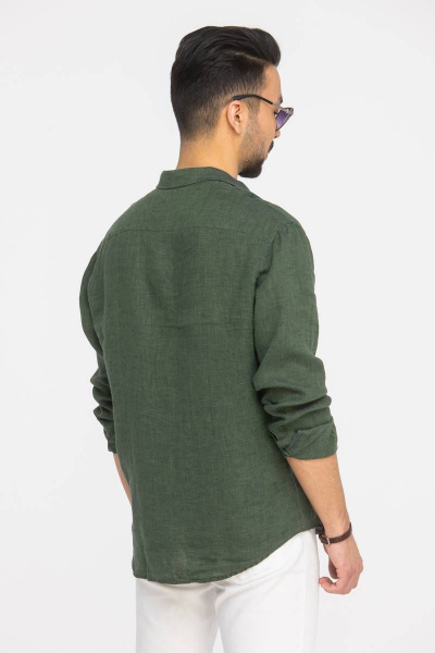 Рубашка Cool Flax КФР001 зеленый - фото 2