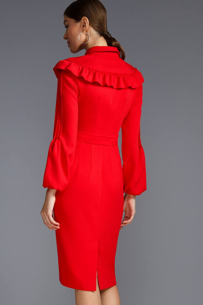 Платье LaVeLa L1852 красный - фото 2