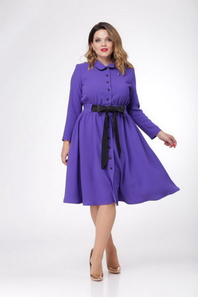 Платье Djerza 1444 фиолет - фото 1