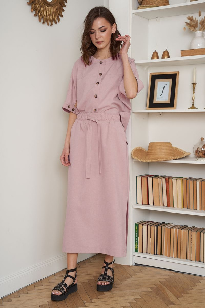 Блуза, юбка Fantazia Mod 3919 розовый - фото 1