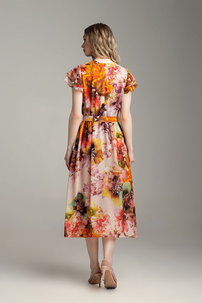 Платье MARIKA 421 цветной_принт - фото 4