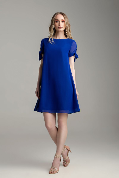 Платье MARIKA 423 синий - фото 1