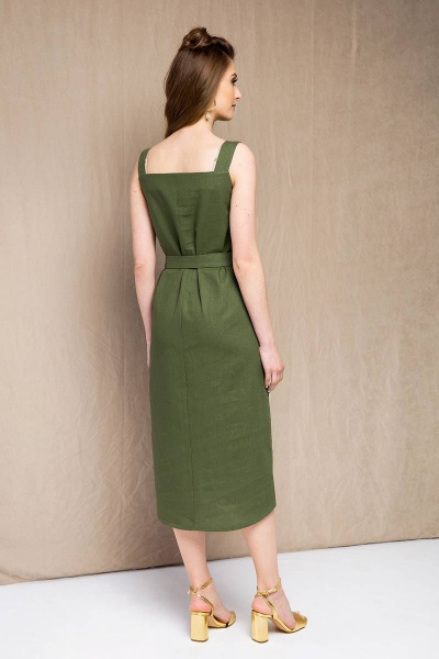 Платье Daloria 1658 зеленый - фото 3