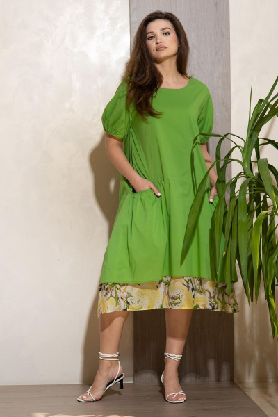 Платье Condra 4301 зеленый - фото 3