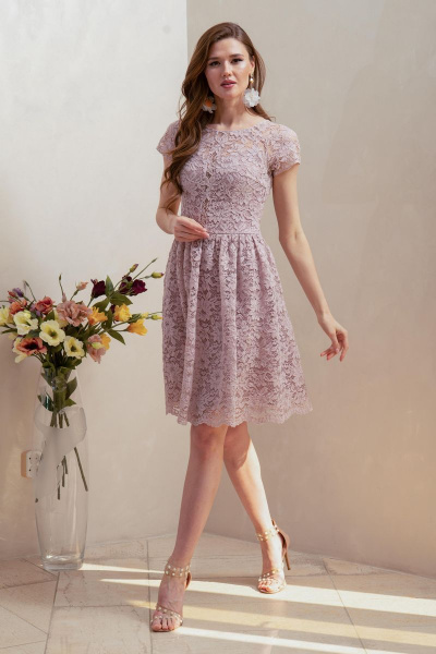 Платье Condra 4318 розовый - фото 1