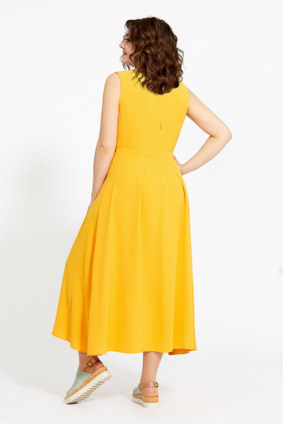 Платье Mubliz 548 желтый - фото 2