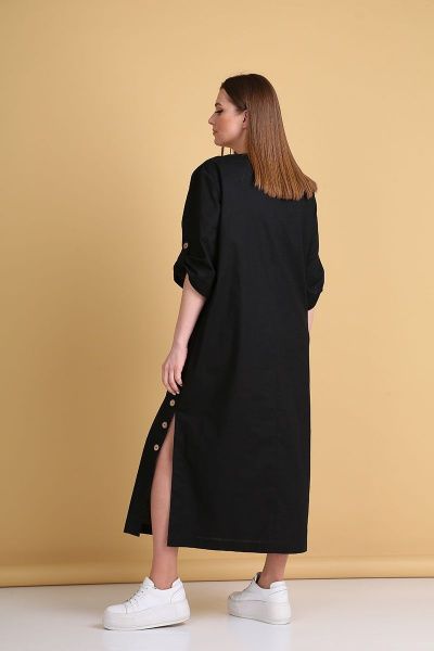 Платье Andrea Style 0364/17 черный - фото 2