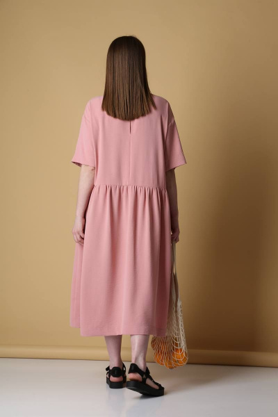 Платье Bliss 655 розовый - фото 5