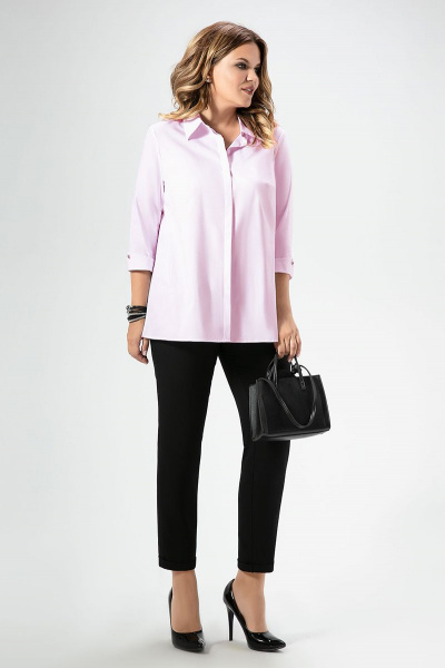 Блуза Панда 457340 розовый - фото 1