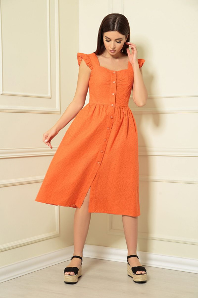 Платье Andrea Fashion AF-147/4 оранж - фото 1