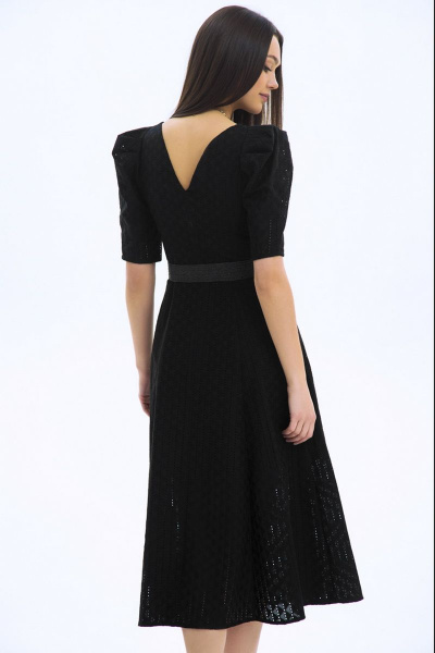 Платье, пояс LaVeLa L10205 черный - фото 2
