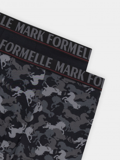 Трусы Mark Formelle 411228-2/25-5079П-5 лошади_на_черном_черный - фото 2