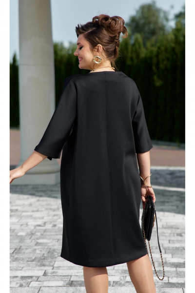 Платье Vittoria Queen 25413 черный - фото 4