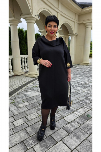 Платье Vittoria Queen 25413 черный - фото 5