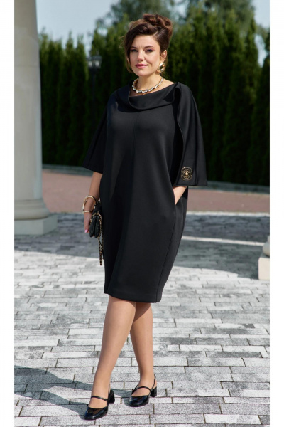 Платье Vittoria Queen 25413 черный - фото 6