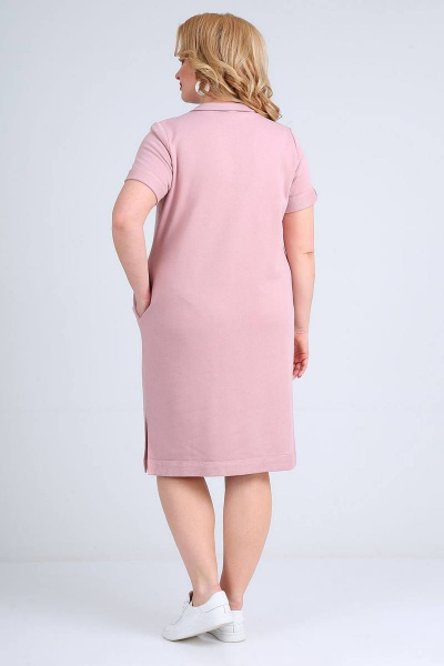 Платье Ollsy 1555 розовый - фото 4