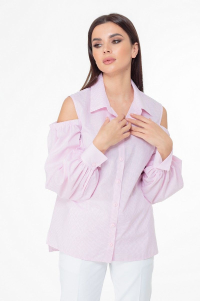 Блуза Anelli 1003 розовый - фото 11