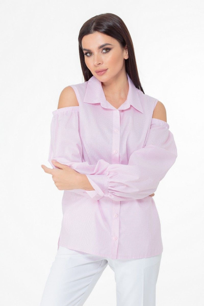 Блуза Anelli 1003 розовый - фото 10