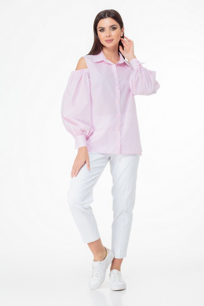 Блуза Anelli 1003 розовый - фото 6