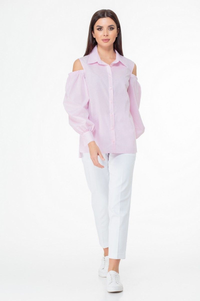 Блуза Anelli 1003 розовый - фото 5