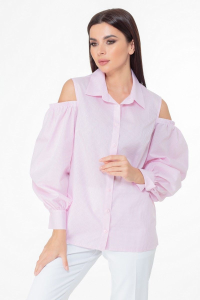 Блуза Anelli 1003 розовый - фото 1