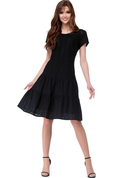 Платье AMORI 9524 черный - фото 1