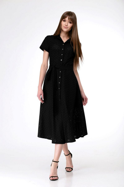 Платье AMORI 9528 черный - фото 1