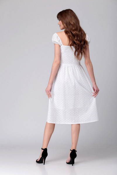 Платье AMORI 9530 молочный - фото 4