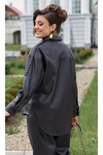 Рубашка Vittoria Queen 26733/1 шоколадный - фото 2