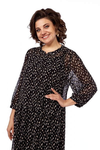 Платье, туника Lady Style Classic 2811 черный - фото 3