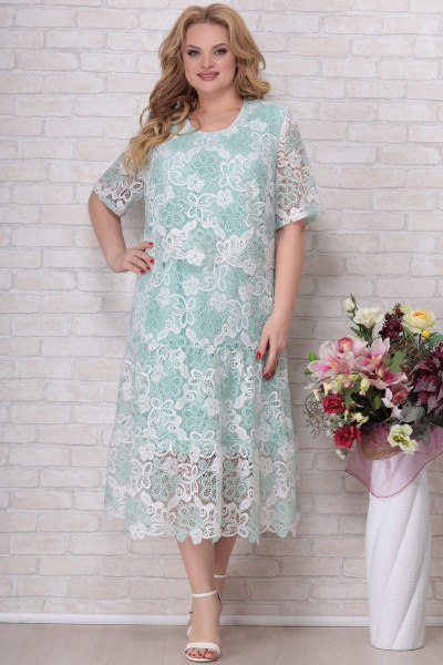 Платье Aira Style 822 зелень - фото 2