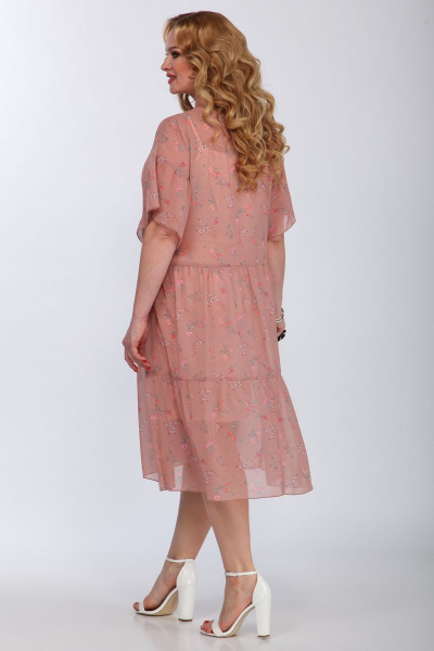 Платье Matini 1.1300 розовый - фото 6