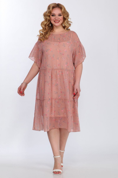 Платье Matini 1.1300 розовый - фото 3