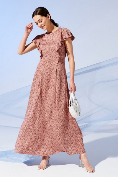 Платье Prestige 3895 розовый - фото 1