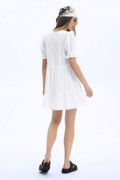 Платье LaVeLa L10234 белый - фото 3
