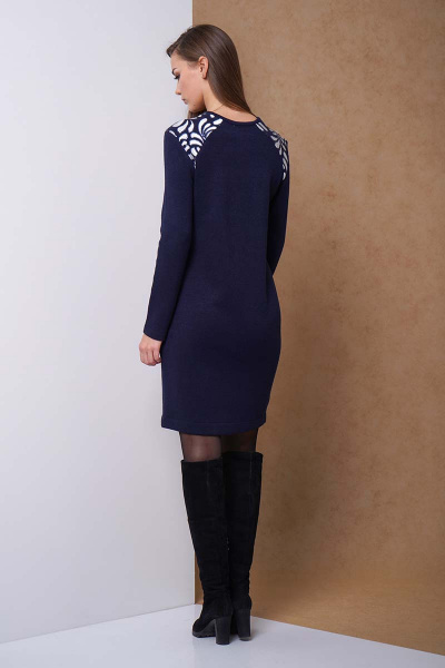 Платье Fantazia Mod 3070 темно-синий - фото 4