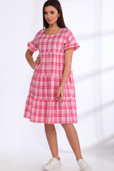 Платье Angelina & Сompany 537/2 розовый - фото 3