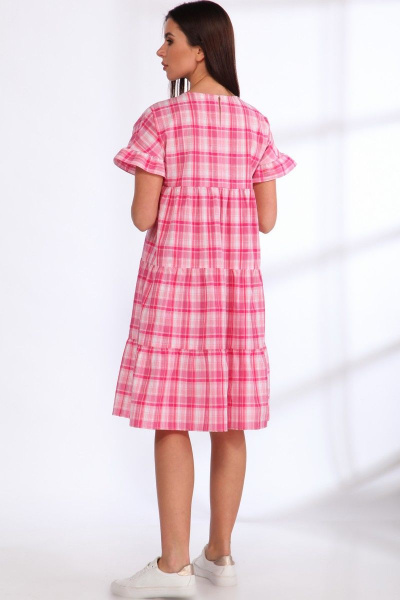 Платье Angelina & Сompany 537/2 розовый - фото 4
