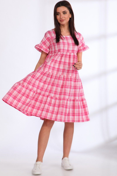 Платье Angelina & Сompany 537/2 розовый - фото 2