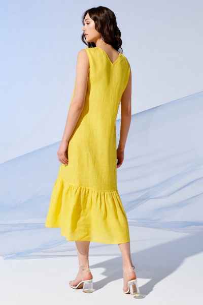 Платье Prestige 4194/170 жёлтый - фото 4