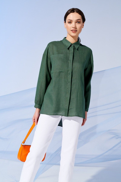 Блуза Prestige 4160/170 зелёный - фото 3