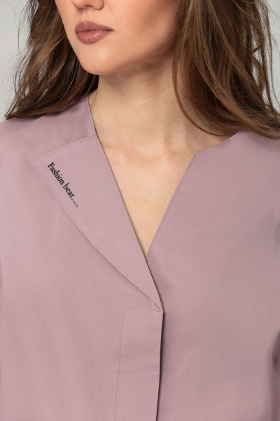 Брюки, рубашка Karina deLux B-426 роза-бежевый - фото 5