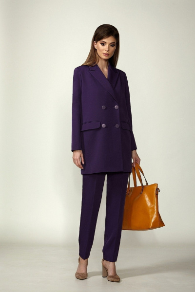 Жакет Rosheli 1160 фиолетовый - фото 3