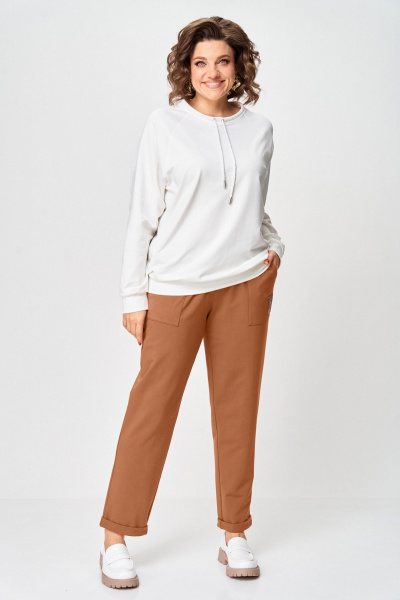 Брюки Rumoda 2260 коричневый - фото 11