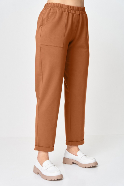 Брюки Rumoda 2260 коричневый - фото 6