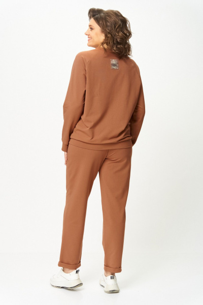 Брюки Rumoda 2260 коричневый - фото 5