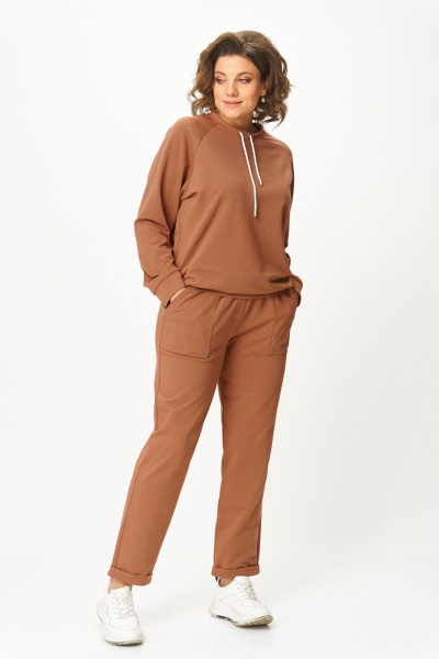 Брюки Rumoda 2260 коричневый - фото 2